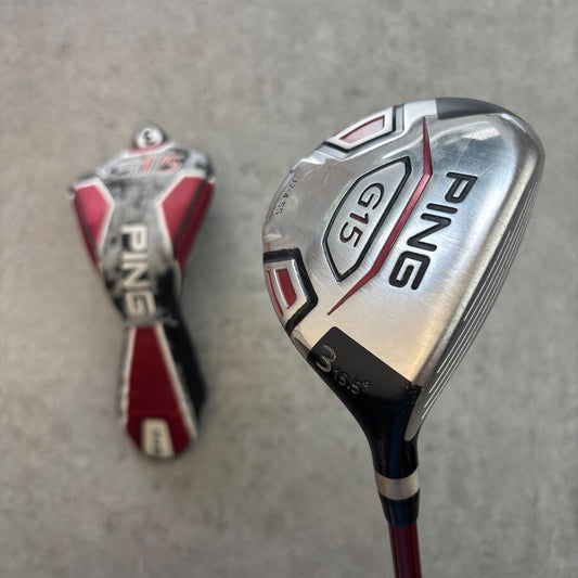 Ping G15 3W 15.5° - Regular – begagnad golfklubba – bild 1