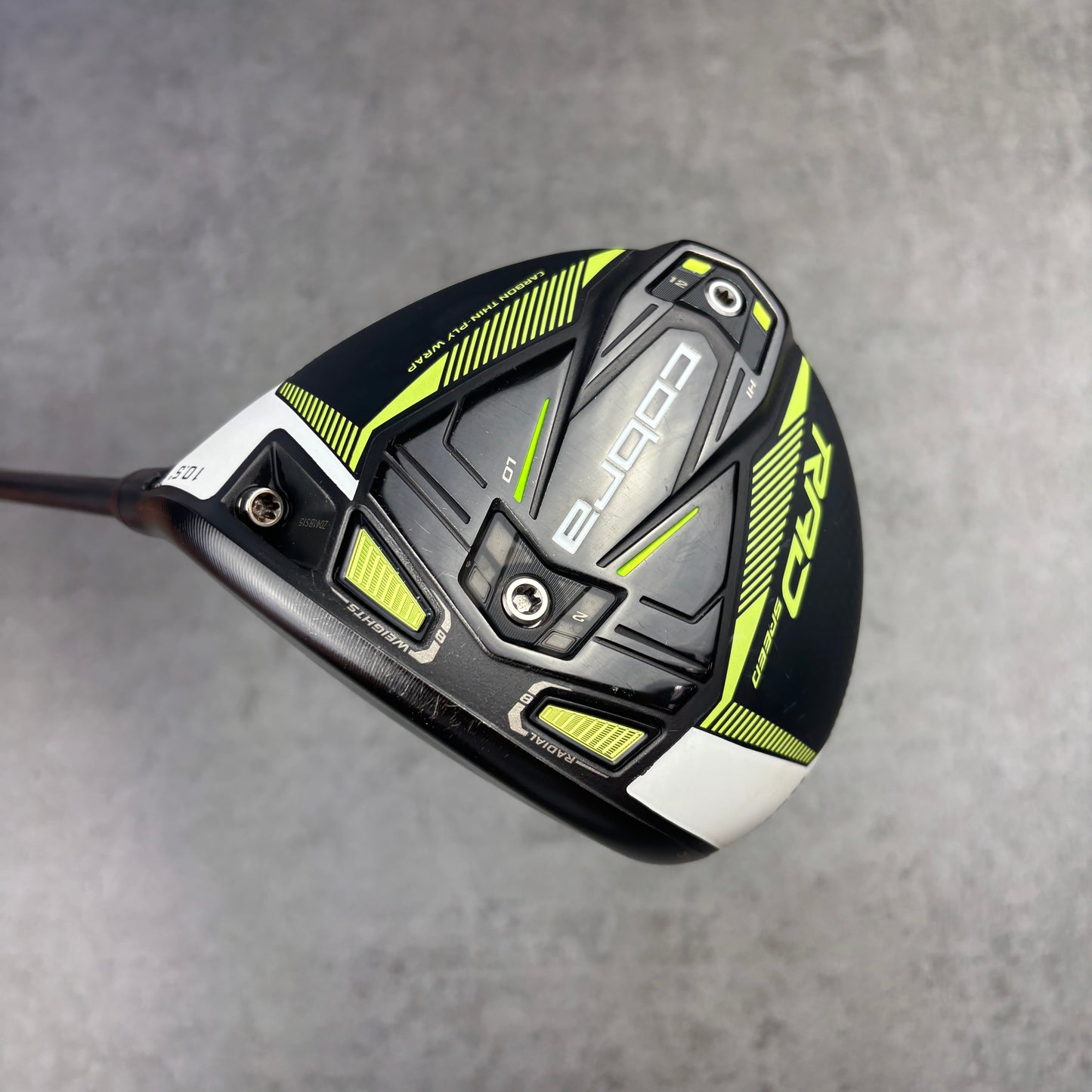 Cobra King RADSPEED Driver 10,5° – Motore X F3 6-R Regular