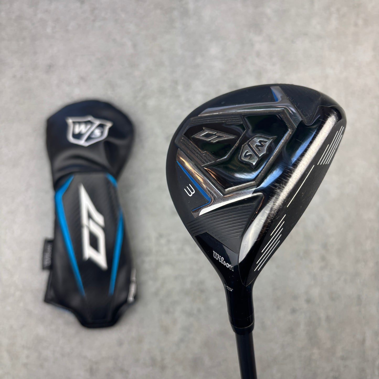 Wilson Staff D7 Fairwaywood 3 15° – UST Mamiya Helium 59 Stiff – begagnad golfklubba – bild 1