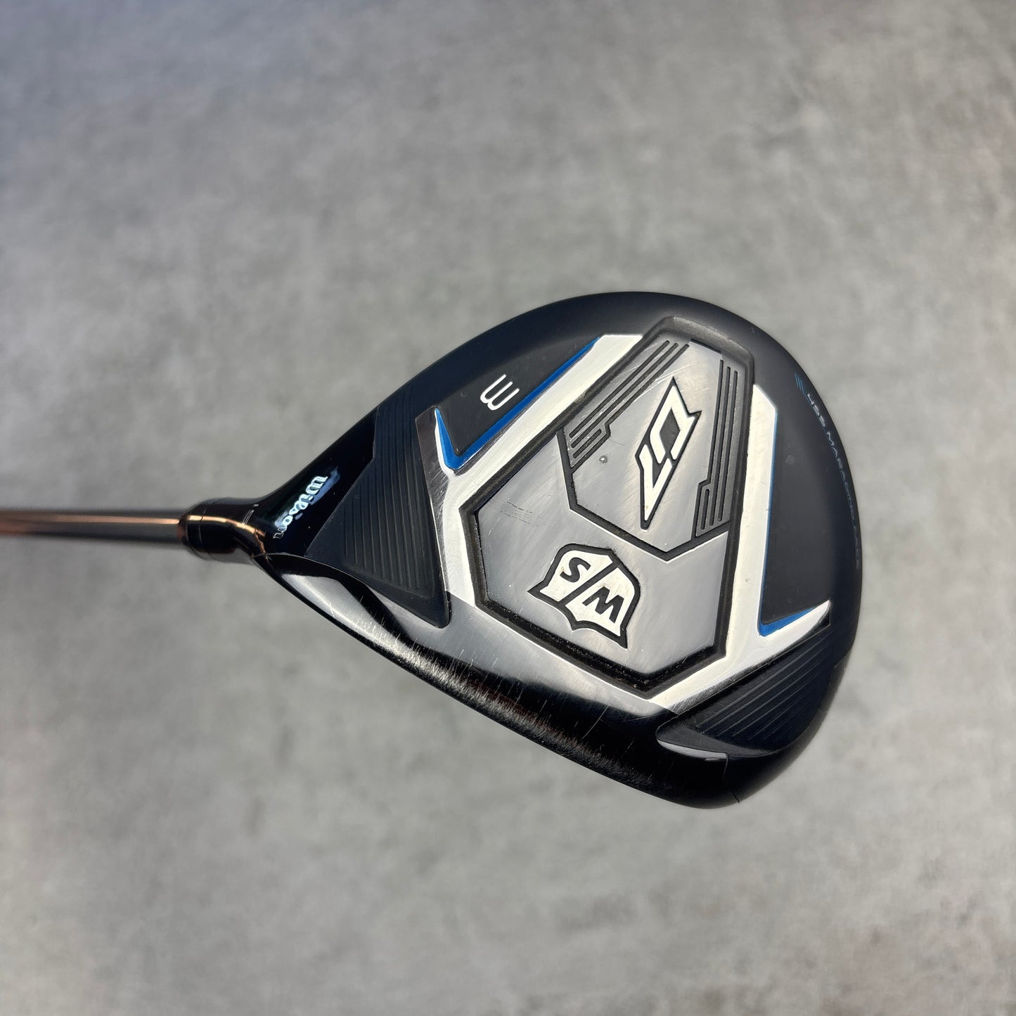 Wilson Staff D7 Fairwaywood 3 15° – UST Mamiya Helium 59 Stiff – begagnad golfklubba – bild 2
