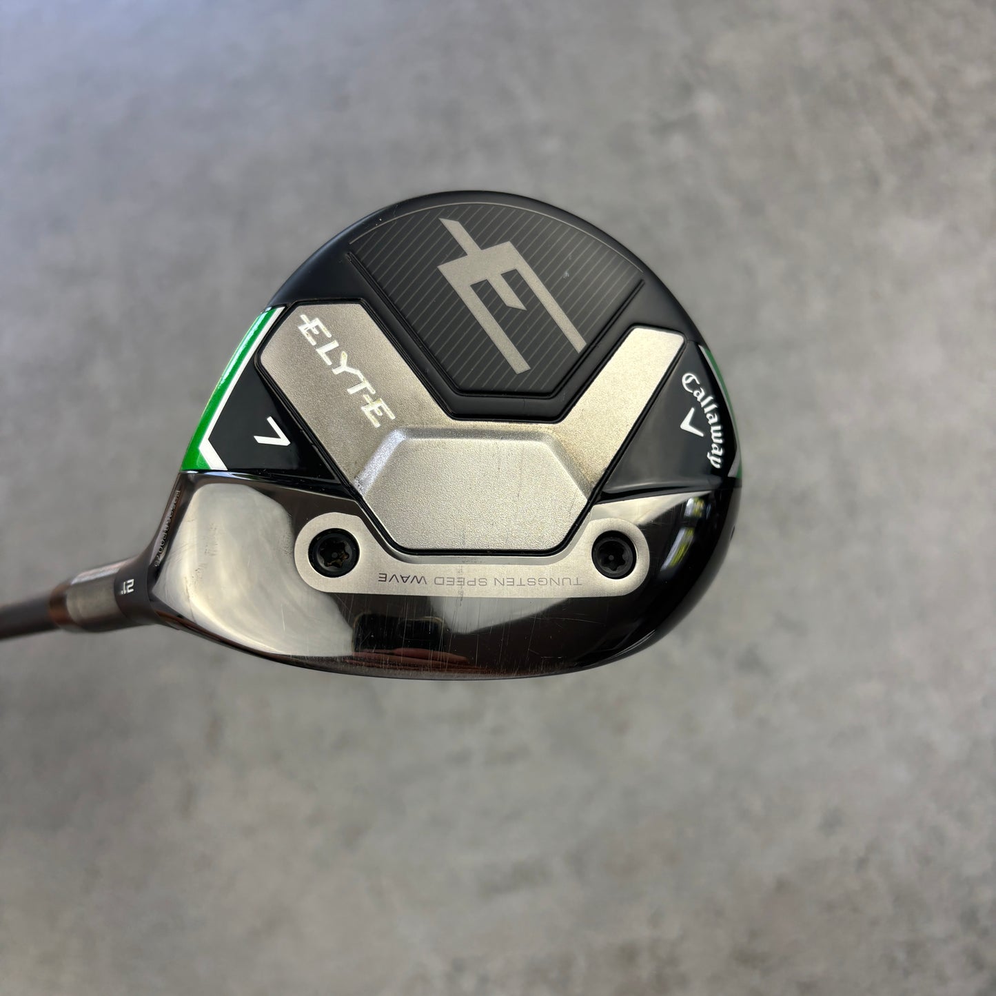 Callaway Elyte 7W 21° – Senior – begagnad golfklubba – bild 2