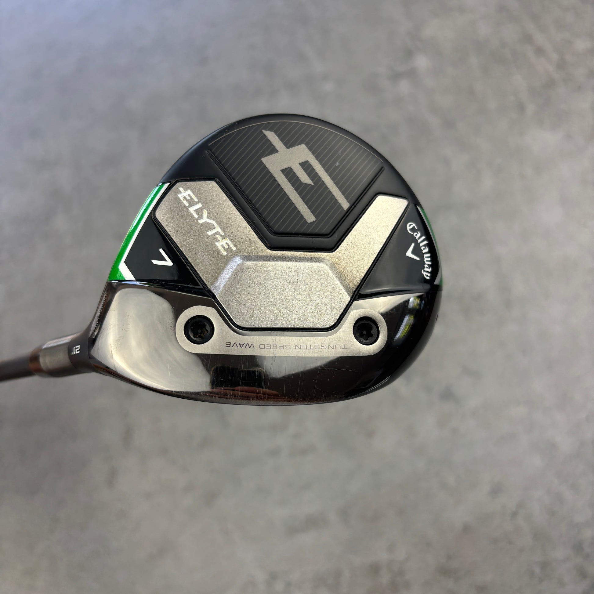 Callaway Elyte 7W 21° – Senior – begagnad golfklubba – bild 2