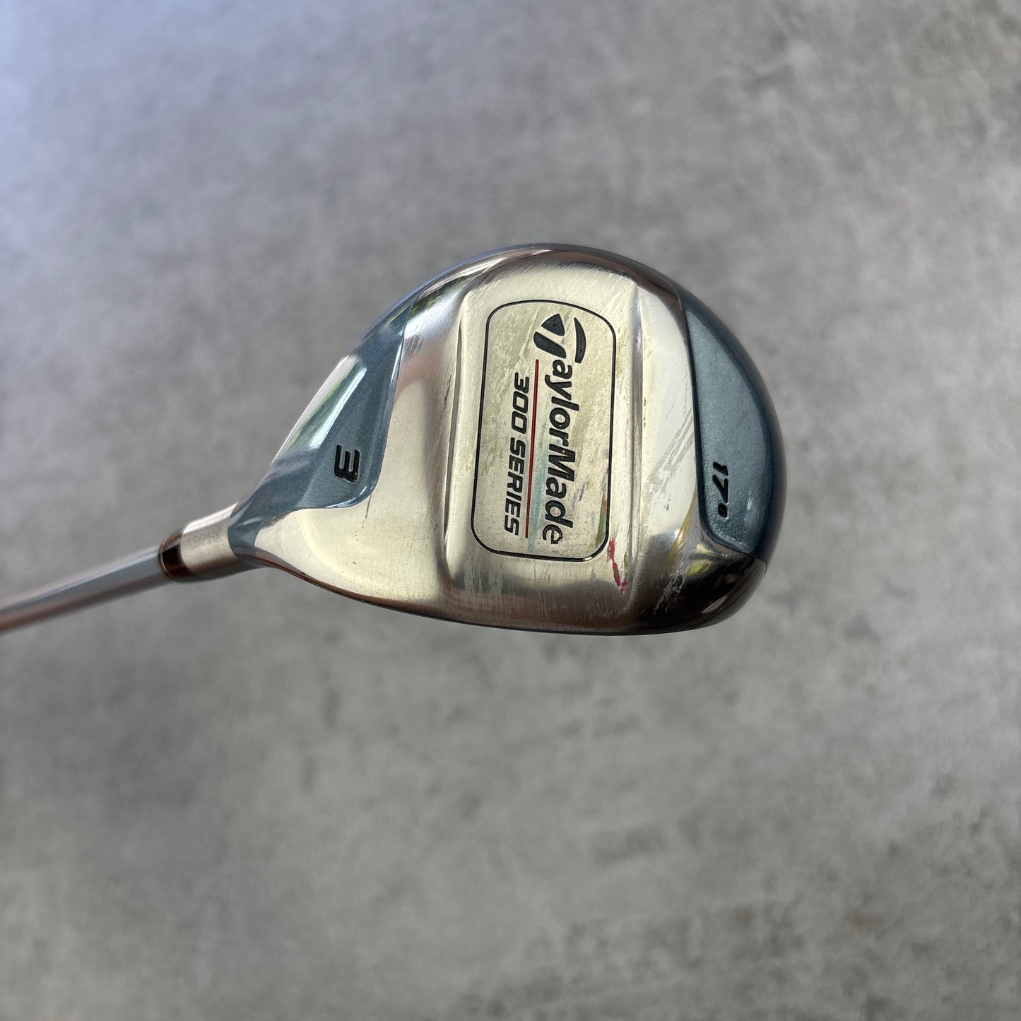 TaylorMade 300 Series 3-wood 17° – Lite Flex – begagnad golfklubba – bild 2