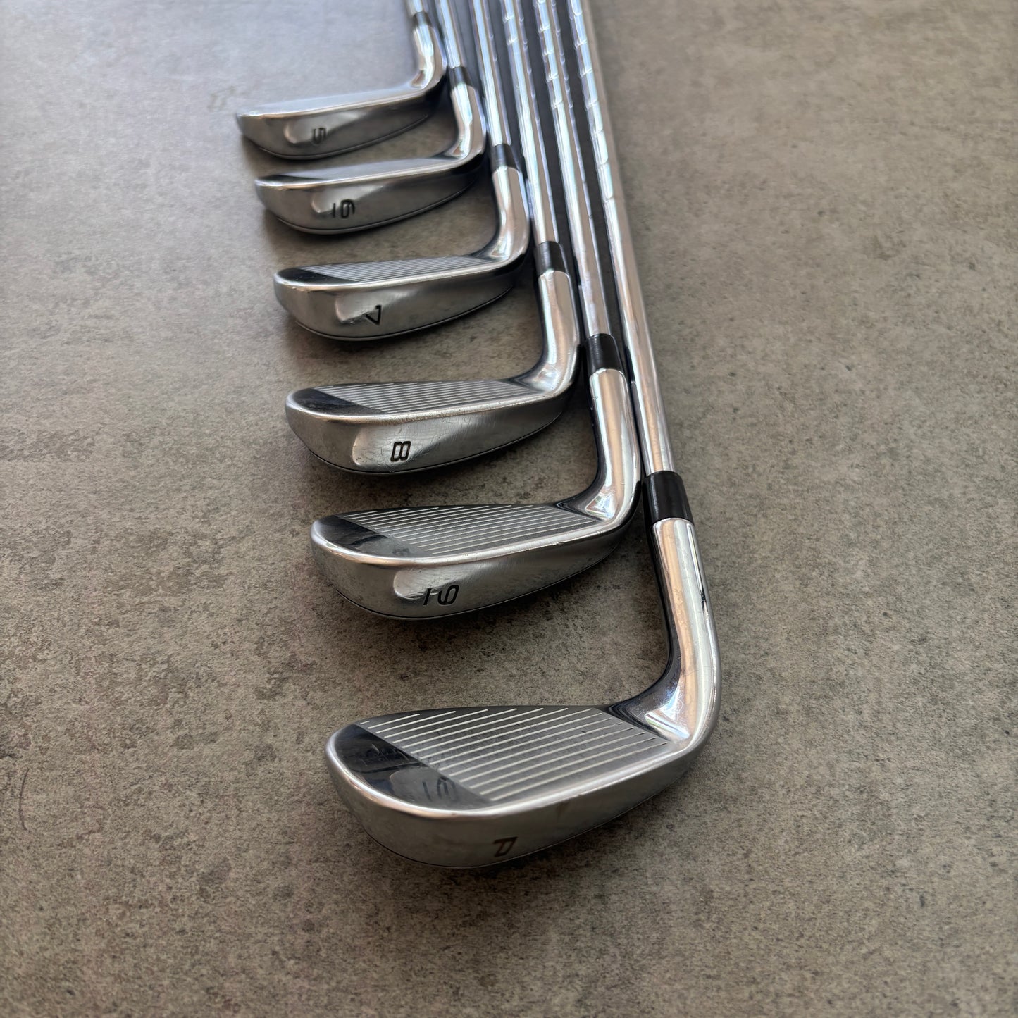 Callaway Rogue ST Pro järnset (5–PW) – Stiff – begagnad golfklubba – bild 6