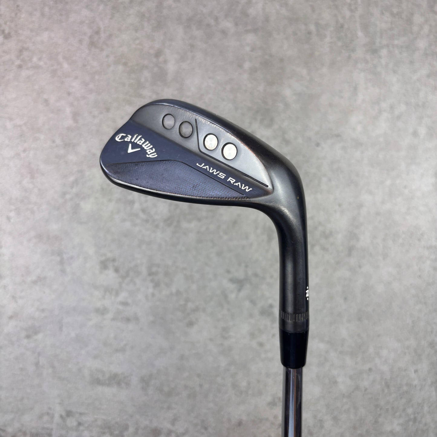 Callaway Jaws Raw Black wedge 56°/10° S-Grind - Wedge Flex