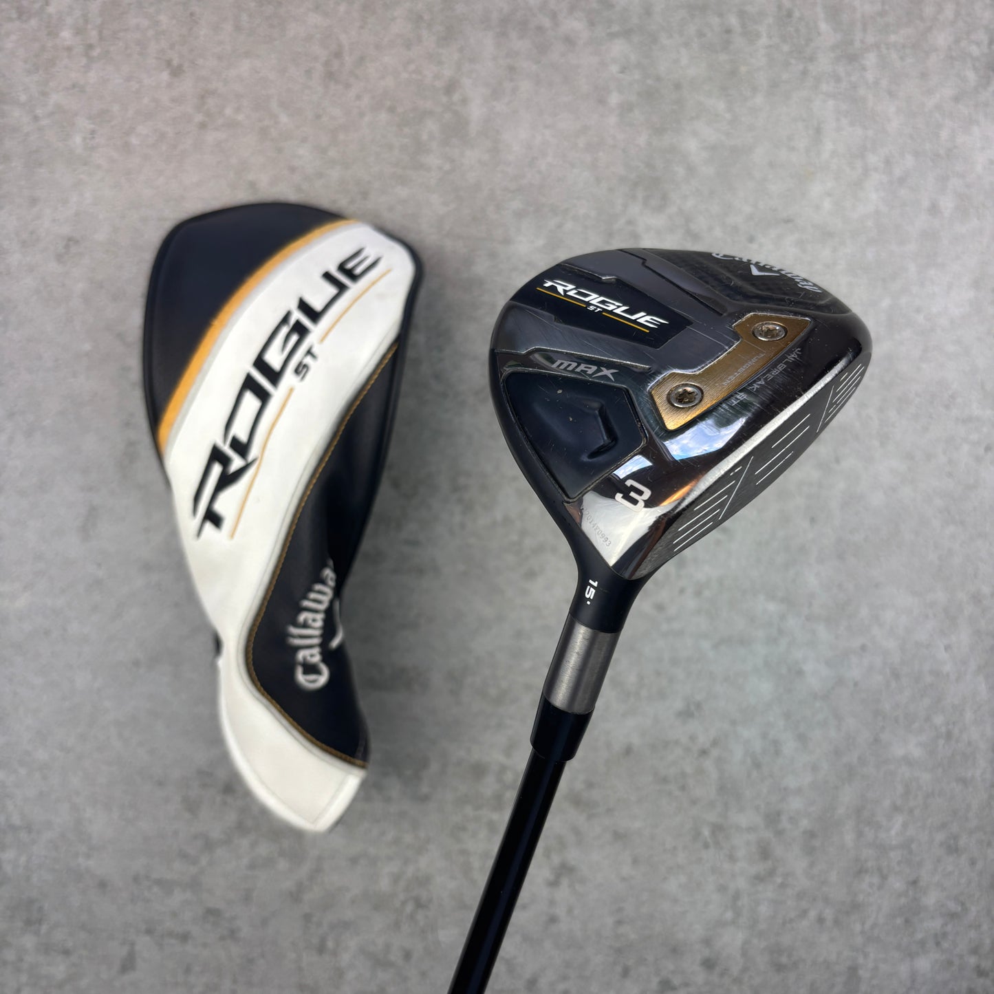 Callaway Rogue ST Max fairwaywood 3 15° - Stiff
