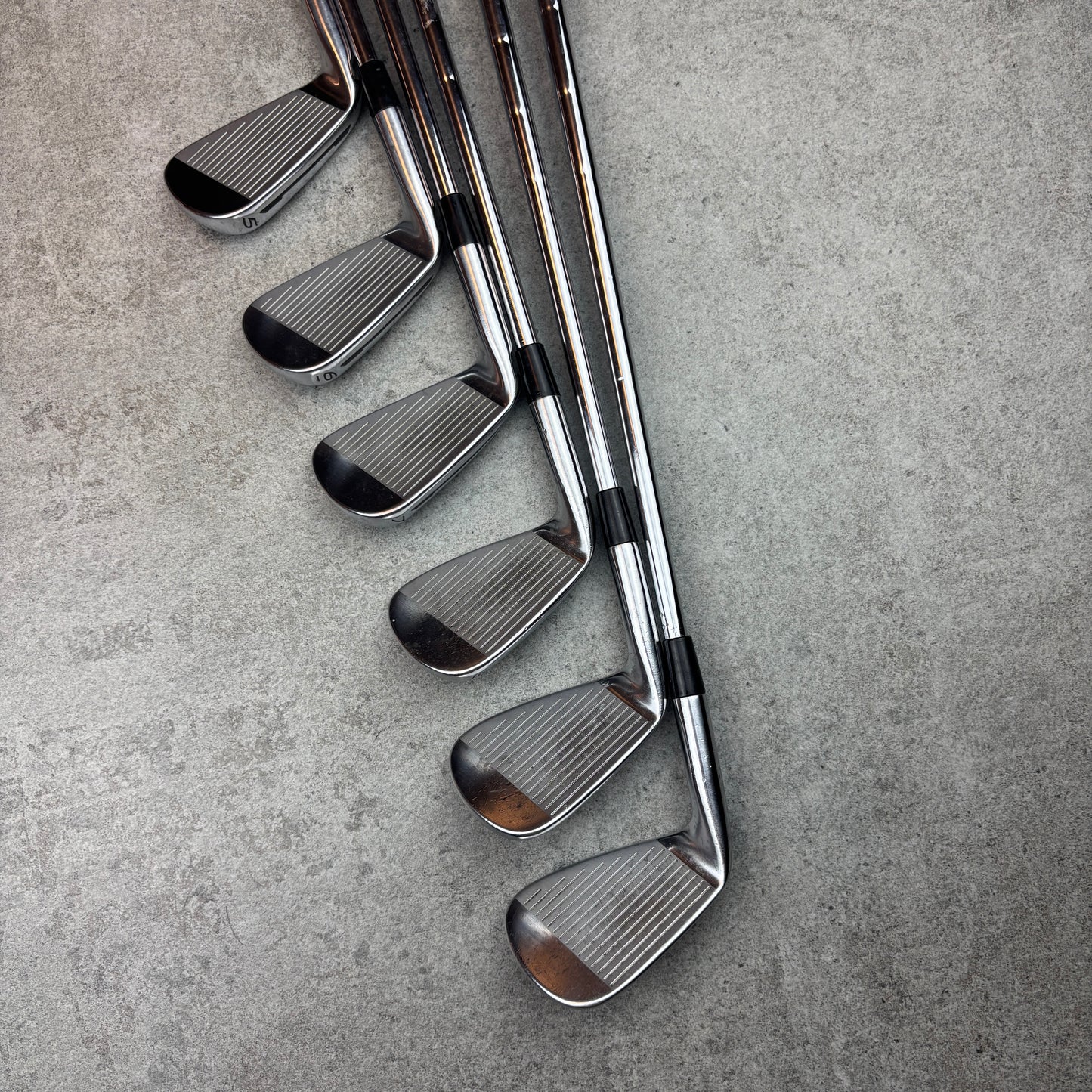 TaylorMade Tour Preferred MC järnset 5–PW – Stål, +1 tum