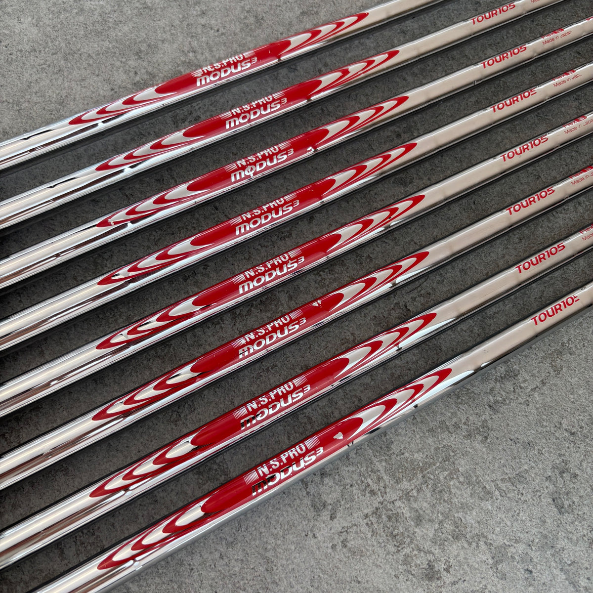 Srixon ZX7 Mk II (4–9 + PW + AW) - Stiff – begagnad golfklubba – bild 5