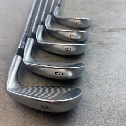 Mizuno JPX 921 Hot Metal (6–PW) - Vänster - Stiff – begagnad golfklubba – bild 4