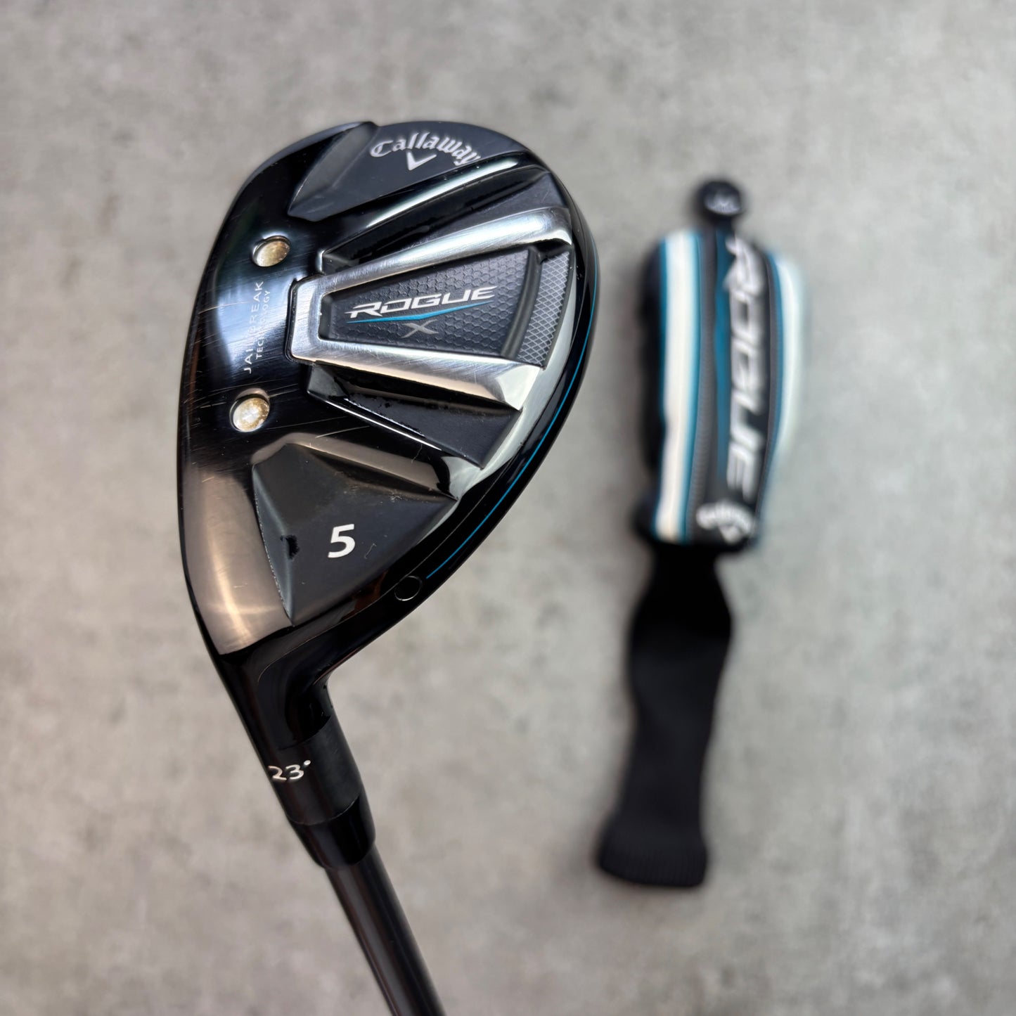Callaway Rogue X Hybrid 5 23° – Regular – begagnad golfklubba – bild 1