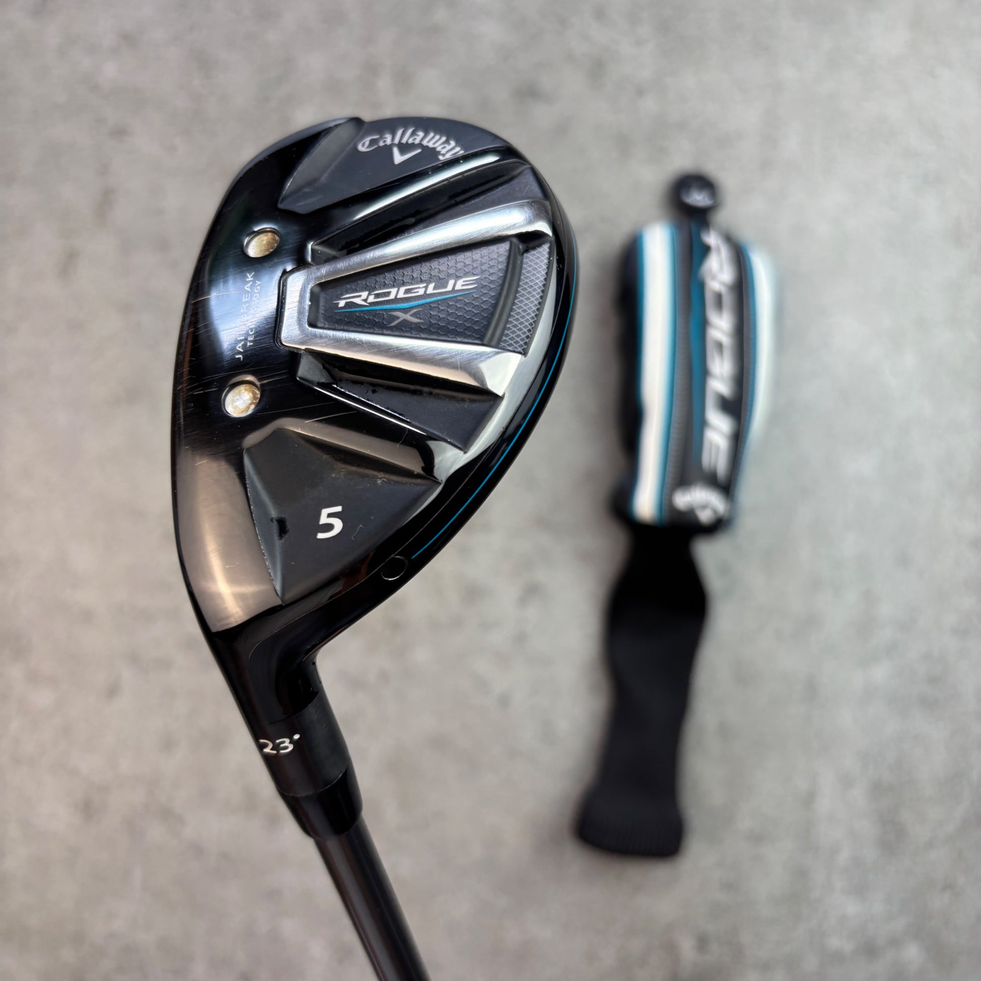 Callaway Rogue X Hybrid 5 23° – Regular – begagnad golfklubba – bild 1
