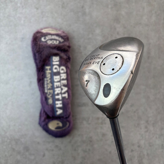 Callaway Great Big Bertha Hawk Eye 7W 21° - firm – begagnad golfklubba – bild 1