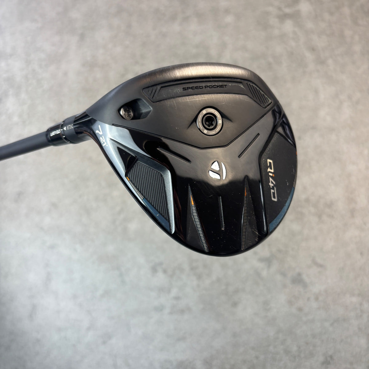 TaylorMade Qi4D 7W 21° - Vänster - Regular – begagnad golfklubba – bild 4