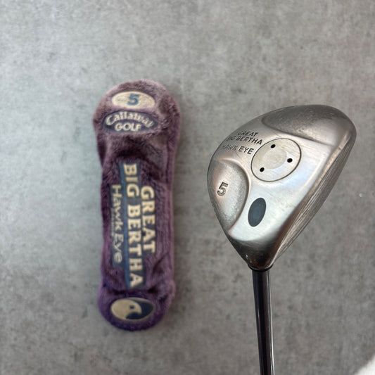 Callaway Great Big Bertha Hawk Eye 5W 18° - Firm Flex – begagnad golfklubba – bild 1