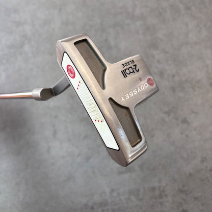 Odyssey White Hot 2-Ball Blade Standard - Orginal – begagnad golfklubba – bild 4