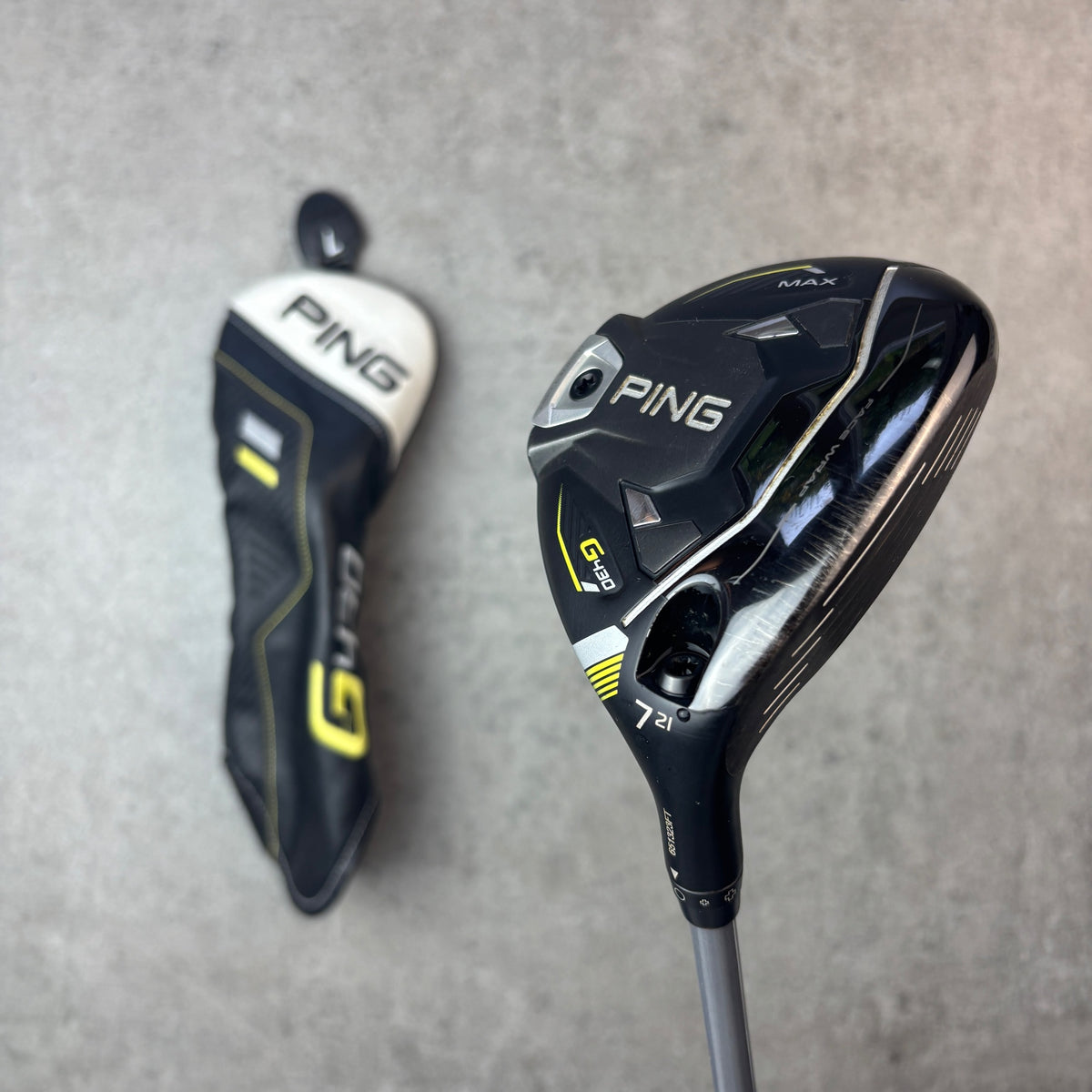 PING G430 MAX HL 7 21° - Senior – begagnad golfklubba – bild 1
