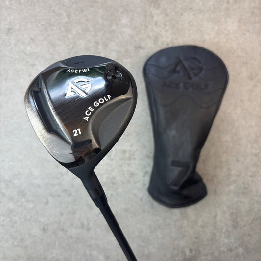 Ace Golf FW1 7W 21° - Vänster - Regular – begagnad golfklubba – bild 1