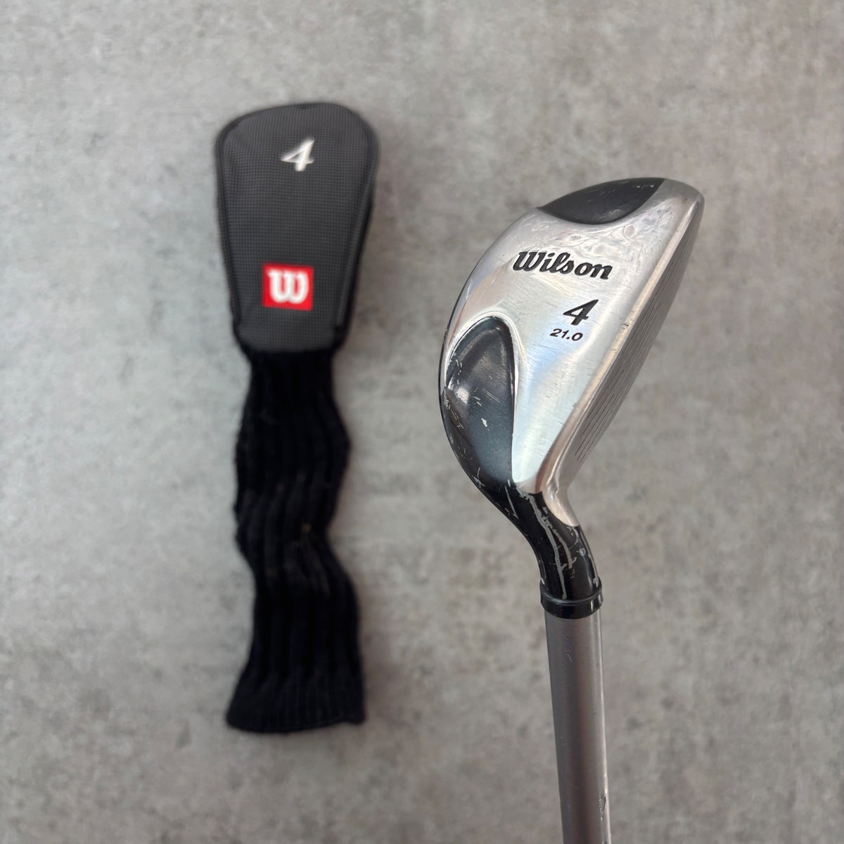 Wilson Fat Shaft H4 21° - Oklart – begagnad golfklubba – bild 1